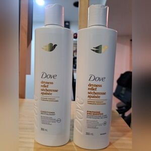 New Dove Damage Therapy Dryness Relief Shampoo and Conditioner Set